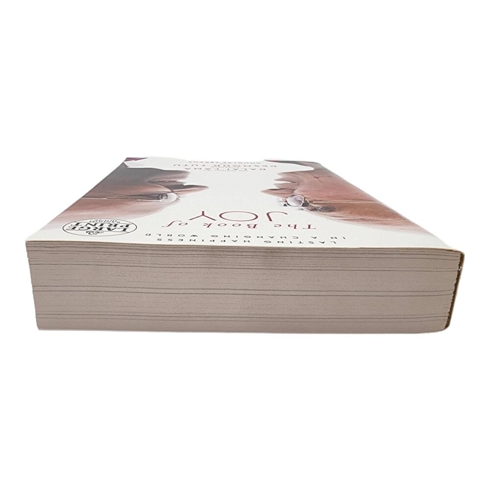 The Book of Joy Dalai Lama Desmond Tutu LARGE PRINT Paperback Random House 2016 - Picture 6 of 6